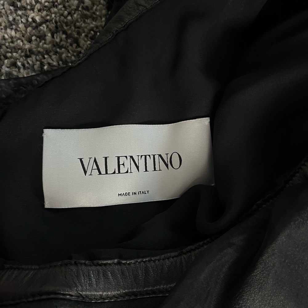 Valentino new with tags. Vintage style one-shoulder dress, size 8.